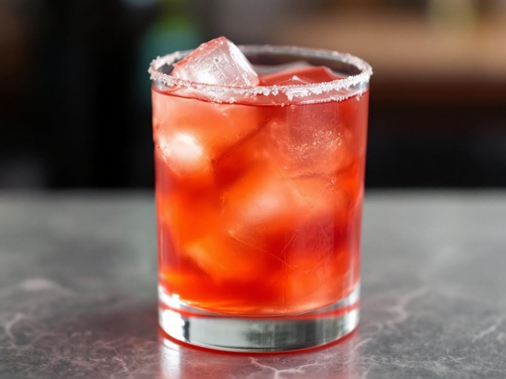 spiced rum with ginger beer image